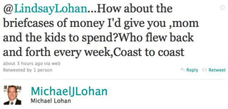 Illustration for article titled Michael & Lindsay Lohan's Dramz On Twitter; Amanda Palmer's News
